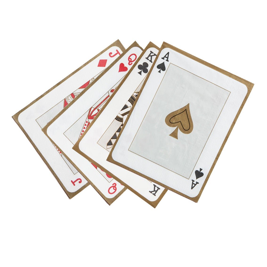 Poker Cards Party Napkins - Stesha Party