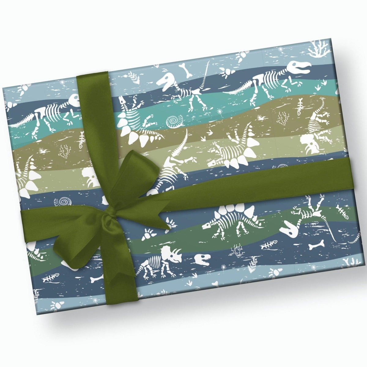 Prehistoric Dinosaur Gift Wrap - Stesha Party