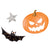 Pumpkin & Bat Halloween Party Confetti - Stesha Party