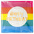 Rainbow "Happy Birthday" Napkins - Stesha Party