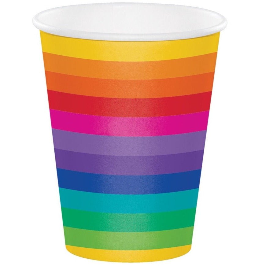 Rainbow Party Cups - Stesha Party