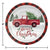 Red Truck Buffalo Plaid Christmas Plates & Napkins - Stesha Party