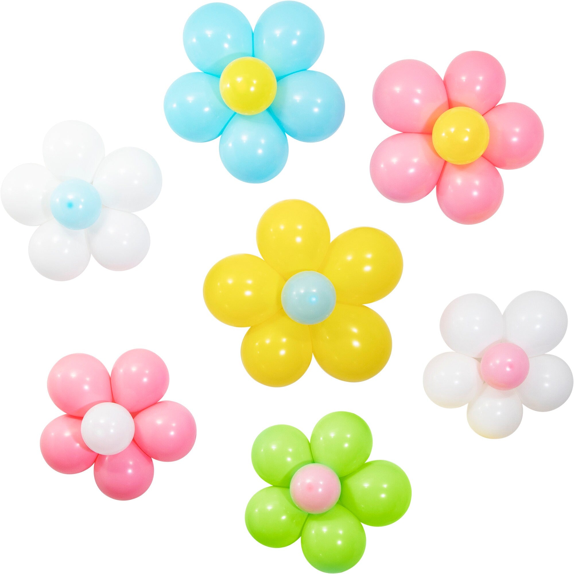 Retro Flower Balloon Decoration Kit - Stesha Party