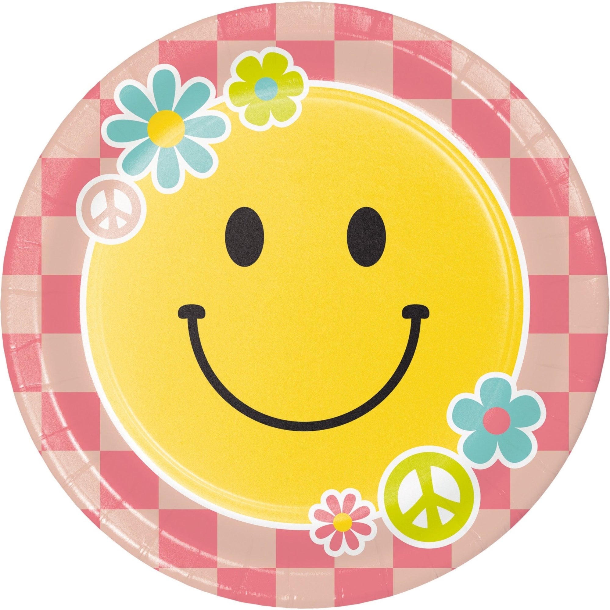 Retro Smile Party Plates - Stesha Party