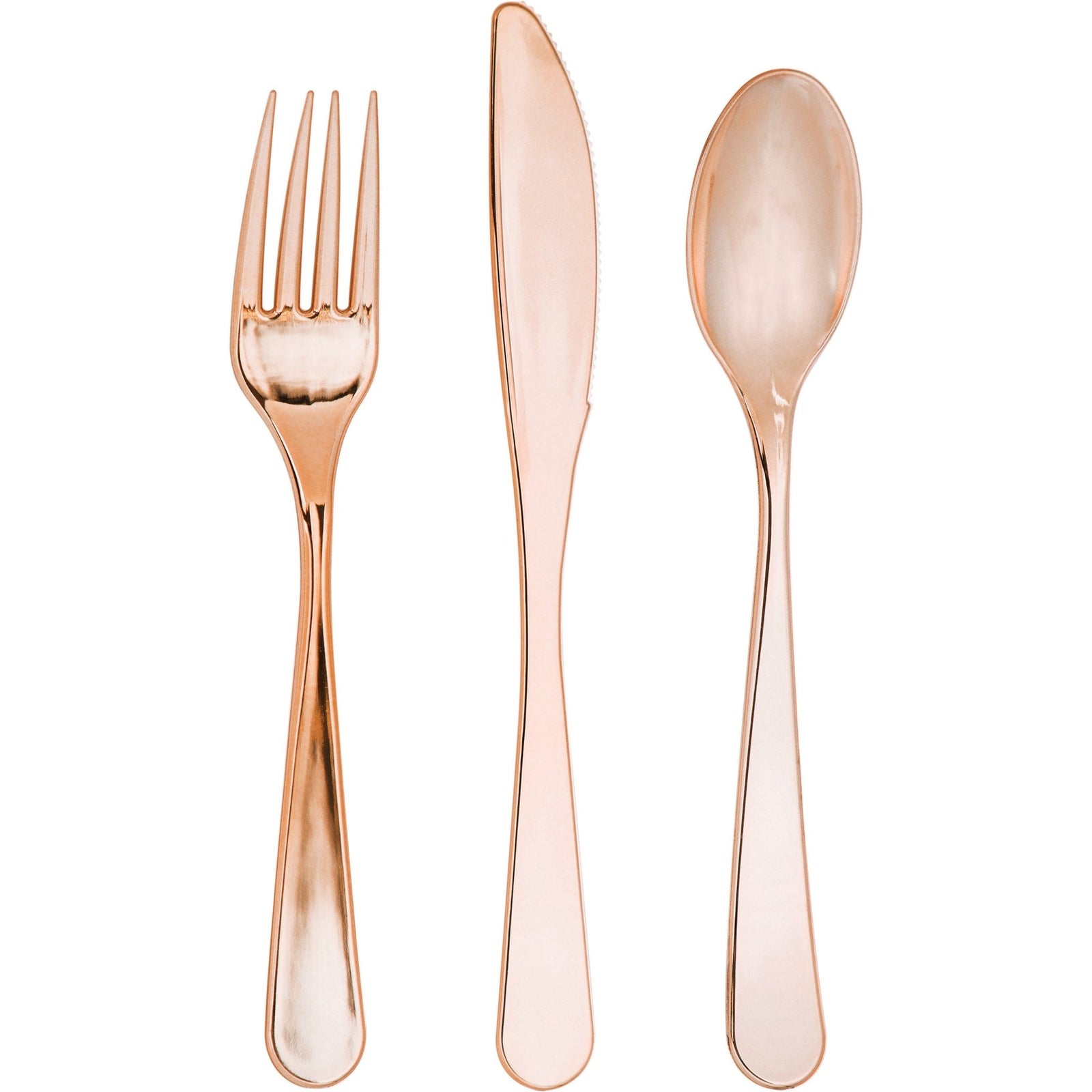 Rose Gold Cutlery - Stesha Party