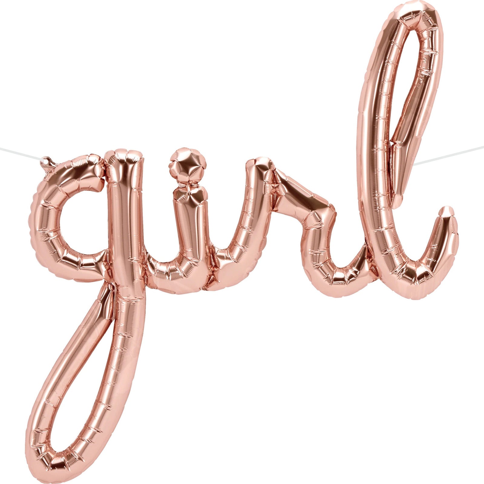 Rose Gold "Girl" Balloon - Stesha Party