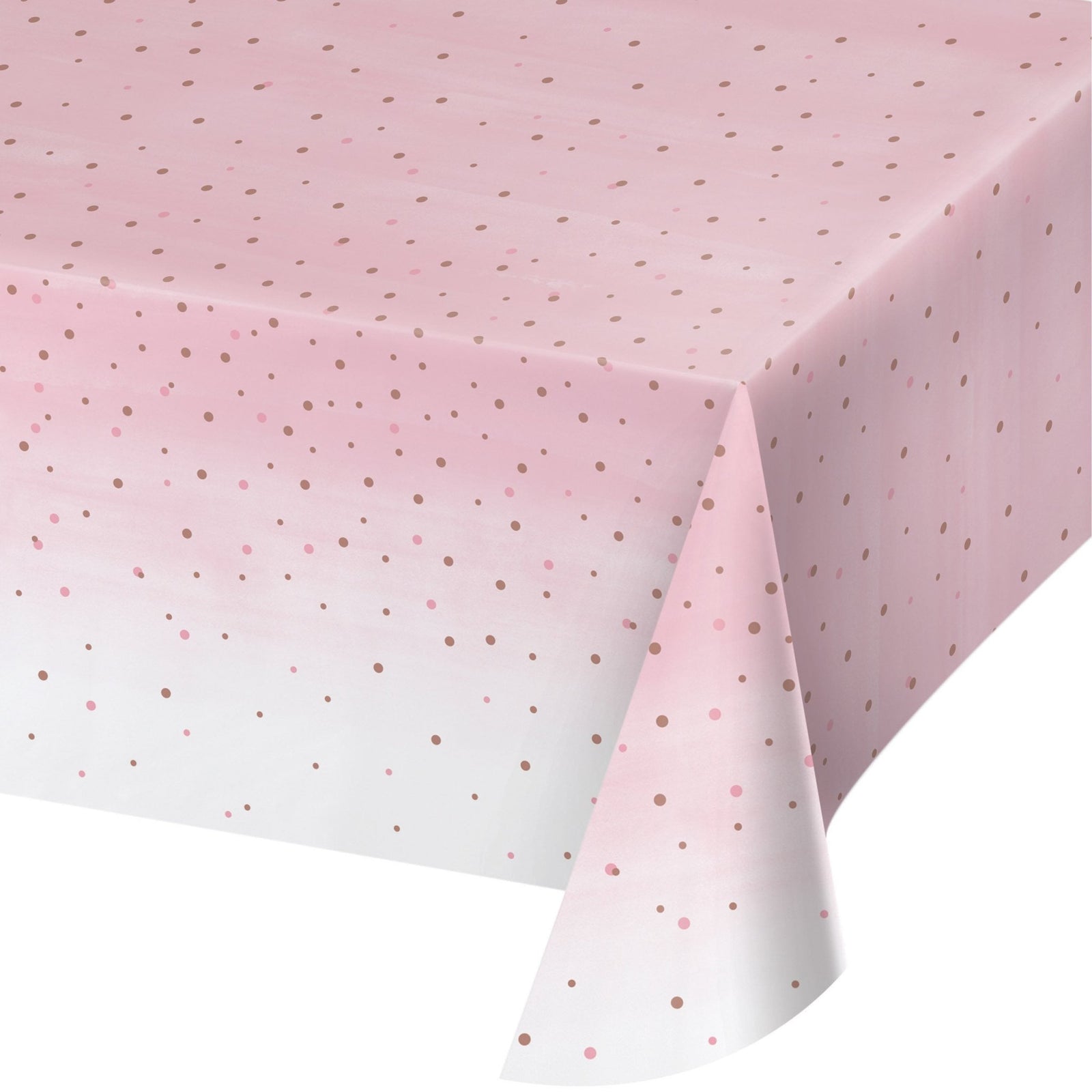 Rose Gold Party Tablecloth - Stesha Party