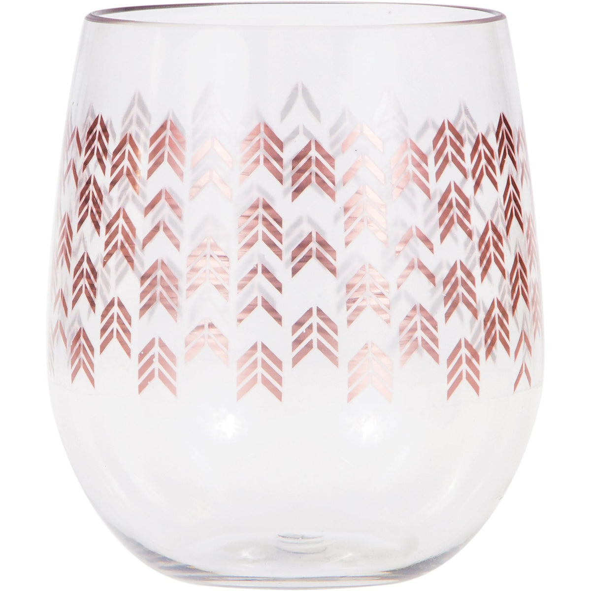 Rose Gold Plastic Tumblers - Stesha Party