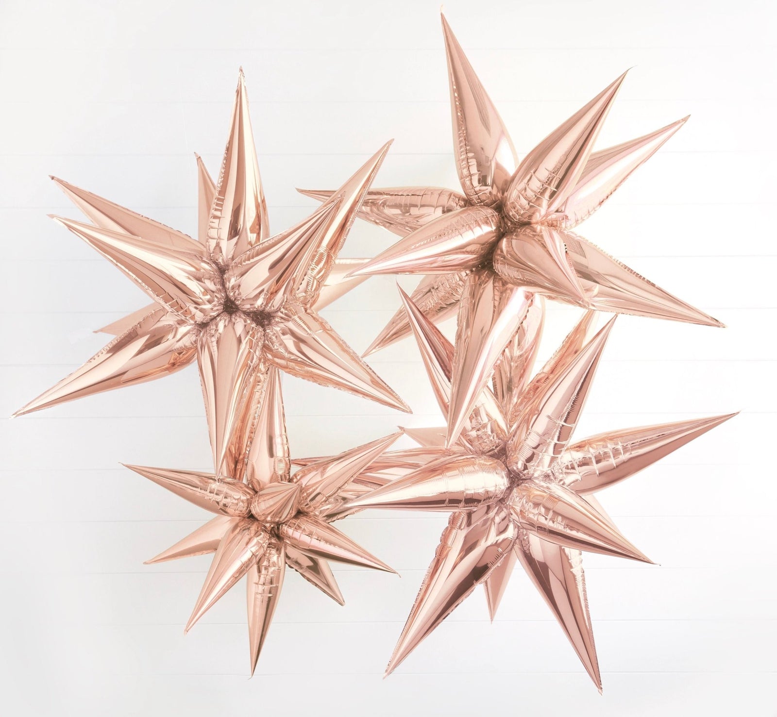 Rose Gold Starburst Balloon - Stesha Party