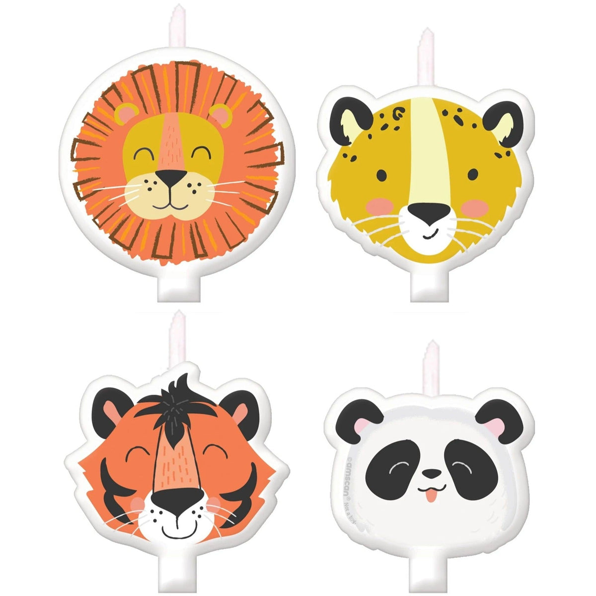 Safari Animal Candles - Stesha Party