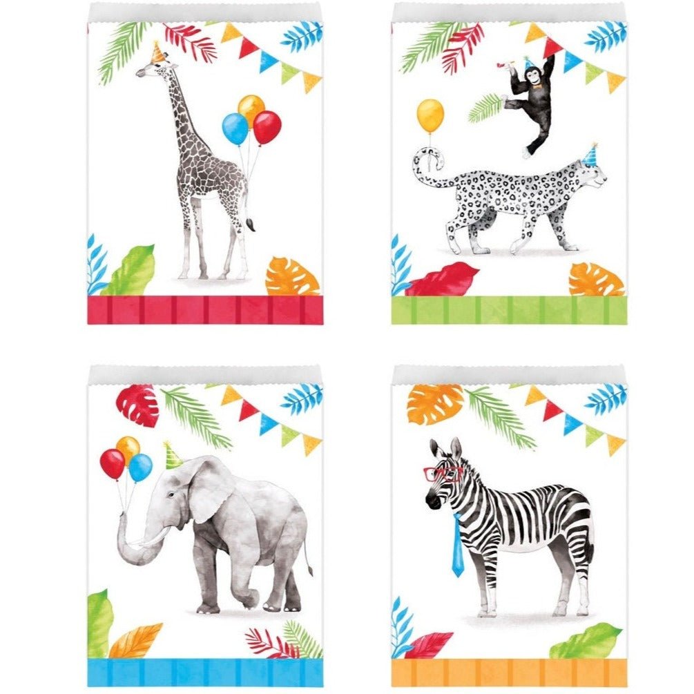 Safari Animal Treat Bags - Stesha Party