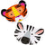 Safari Party Animal Shaped Plates - Stesha Party