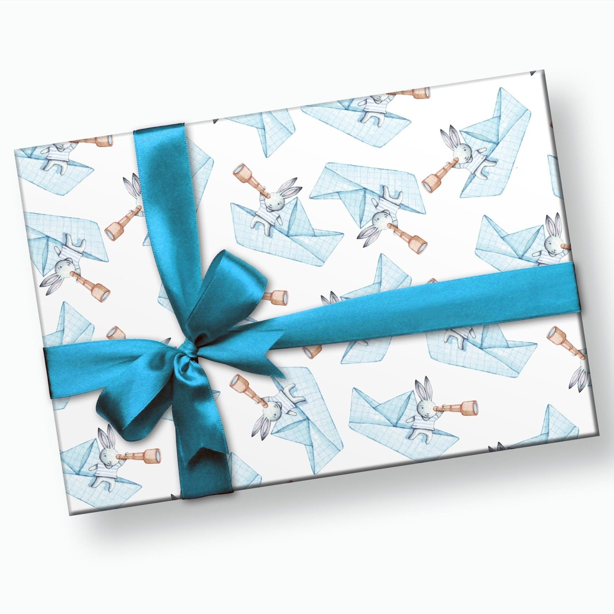 Sailor Rabbit Wrapping Paper - Stesha Party