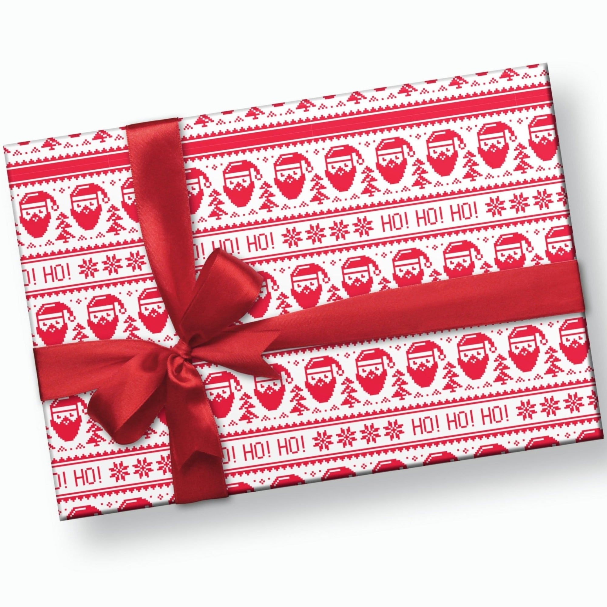 Santa Wrapping Paper - Stesha Party