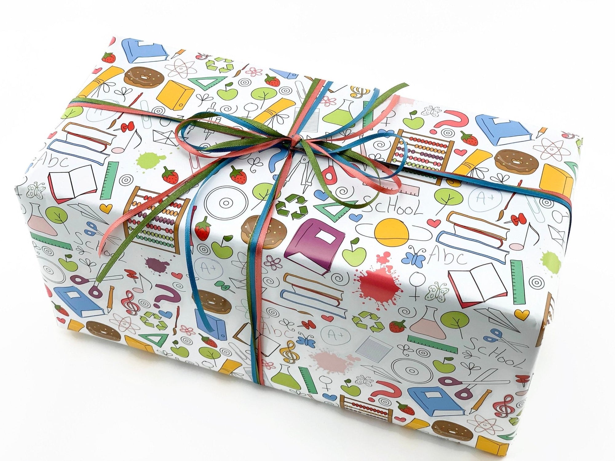 School Gift Wrap - Stesha Party