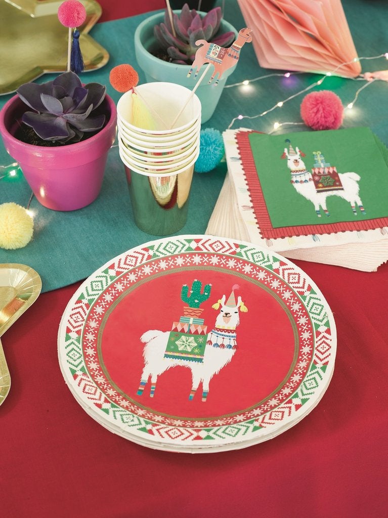 Set of 20 Llama Party Napkins - Stesha Party