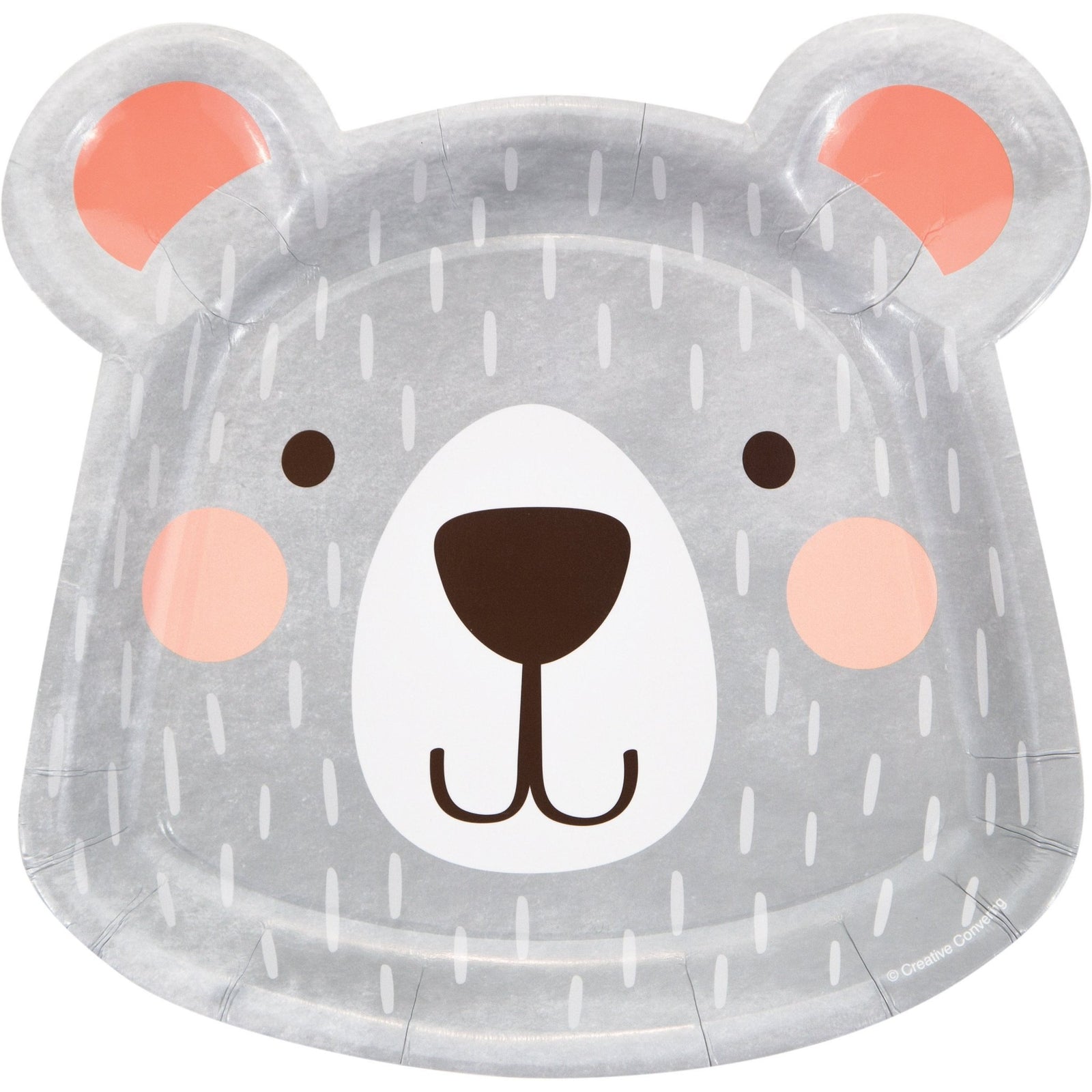 Shaped Bear Party Plates - Stesha Party