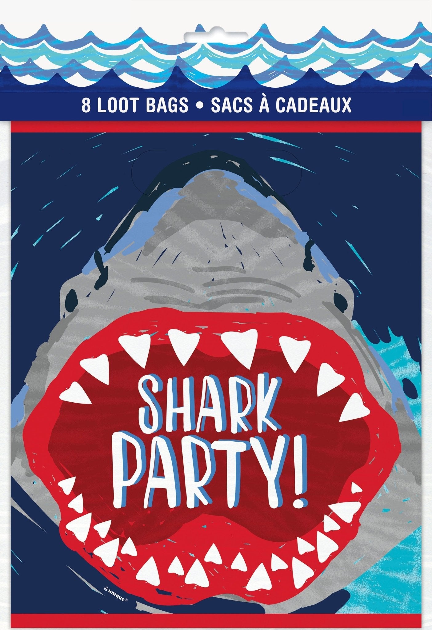 Shark Party Favor Bags - Stesha Party