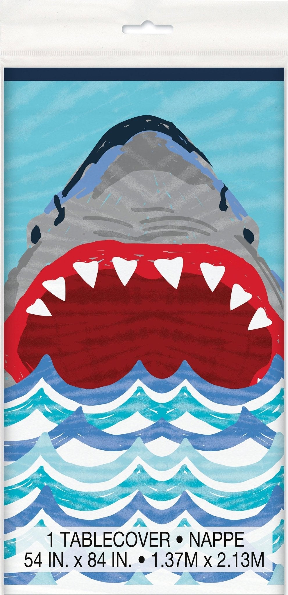 Shark Party Tablecloth - Stesha Party