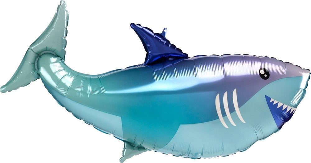 Shark Shaped Party Balloon - Stesha Party