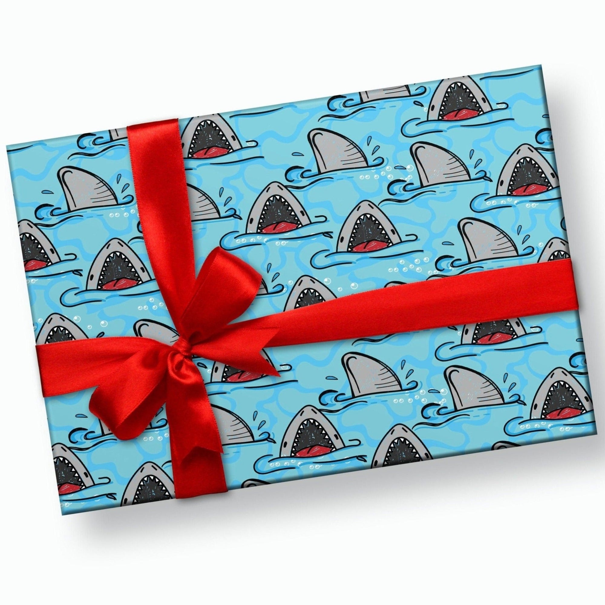 Shark Wrapping Paper - Stesha Party