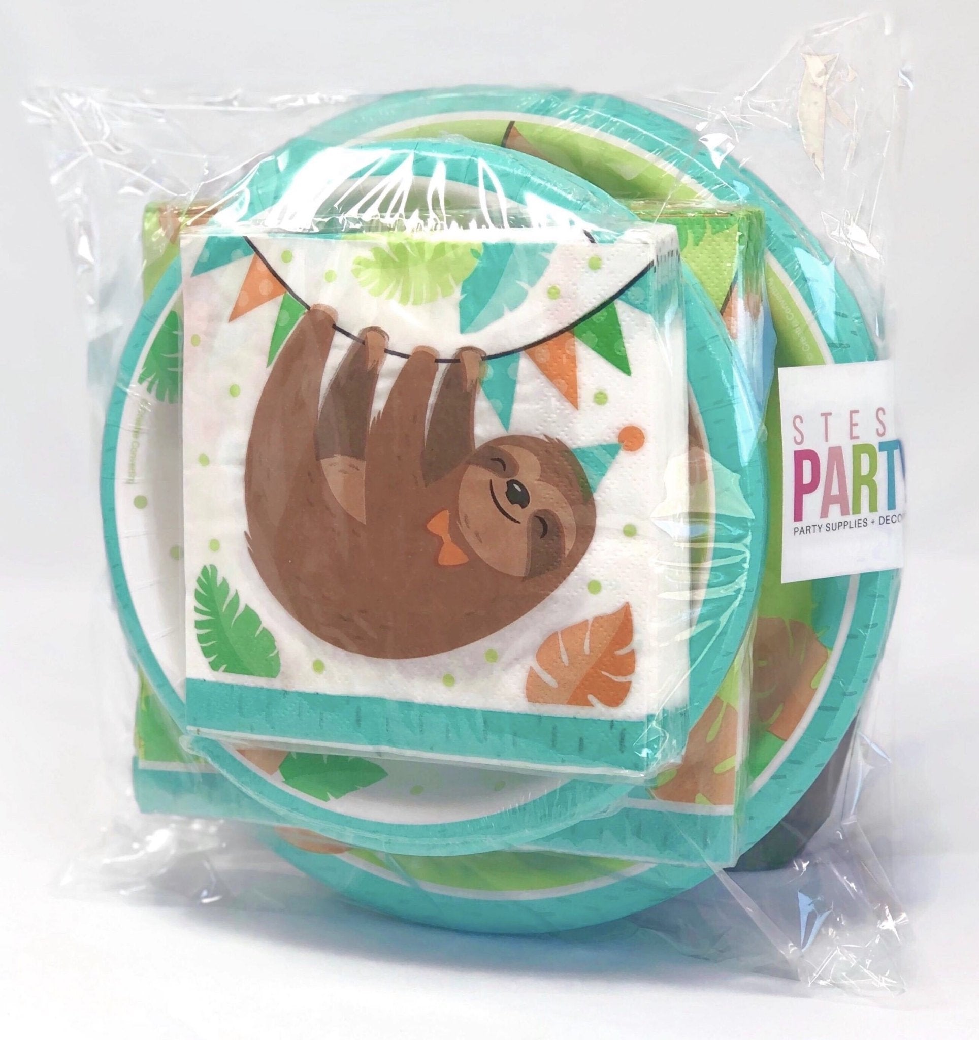 Sloth Party Pack Set - Stesha Party