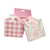 Small Plaid Pink Gift Bags - Stesha Party