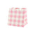 Small Plaid Pink Gift Bags - Stesha Party