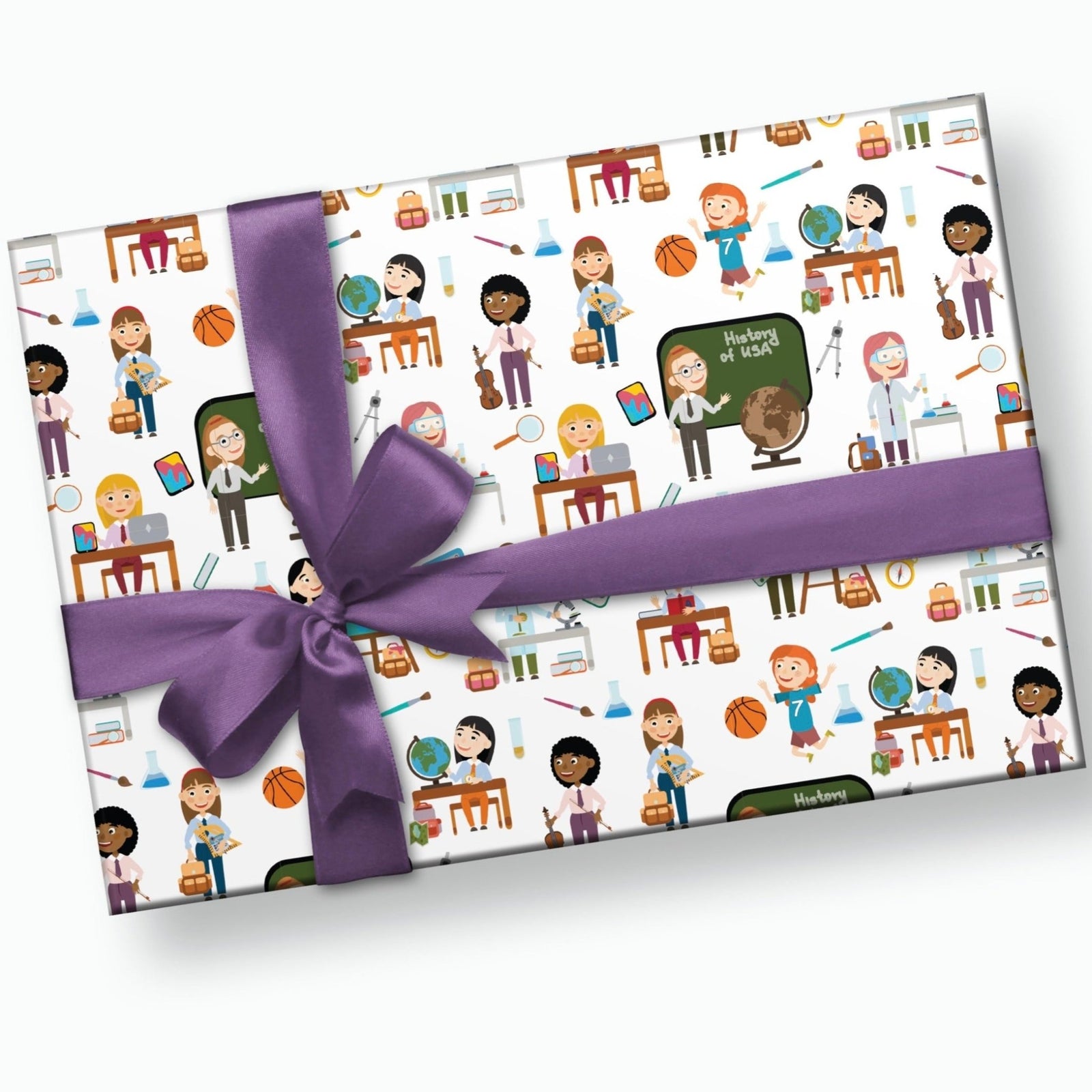 Smart Girls Gift Wrap - Stesha Party