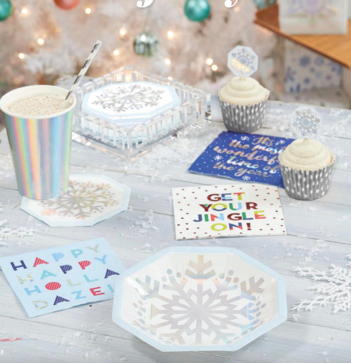 Snowflake Party Picks - Stesha Party