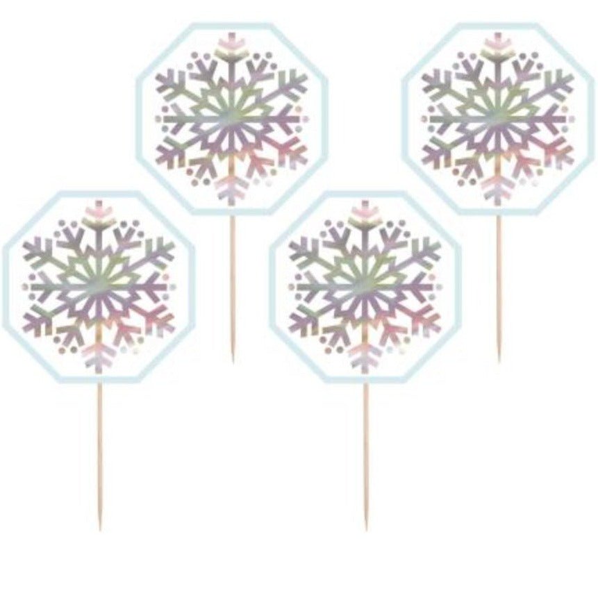 Snowflake Decorations - Stesha Party - birthday girl, christmas