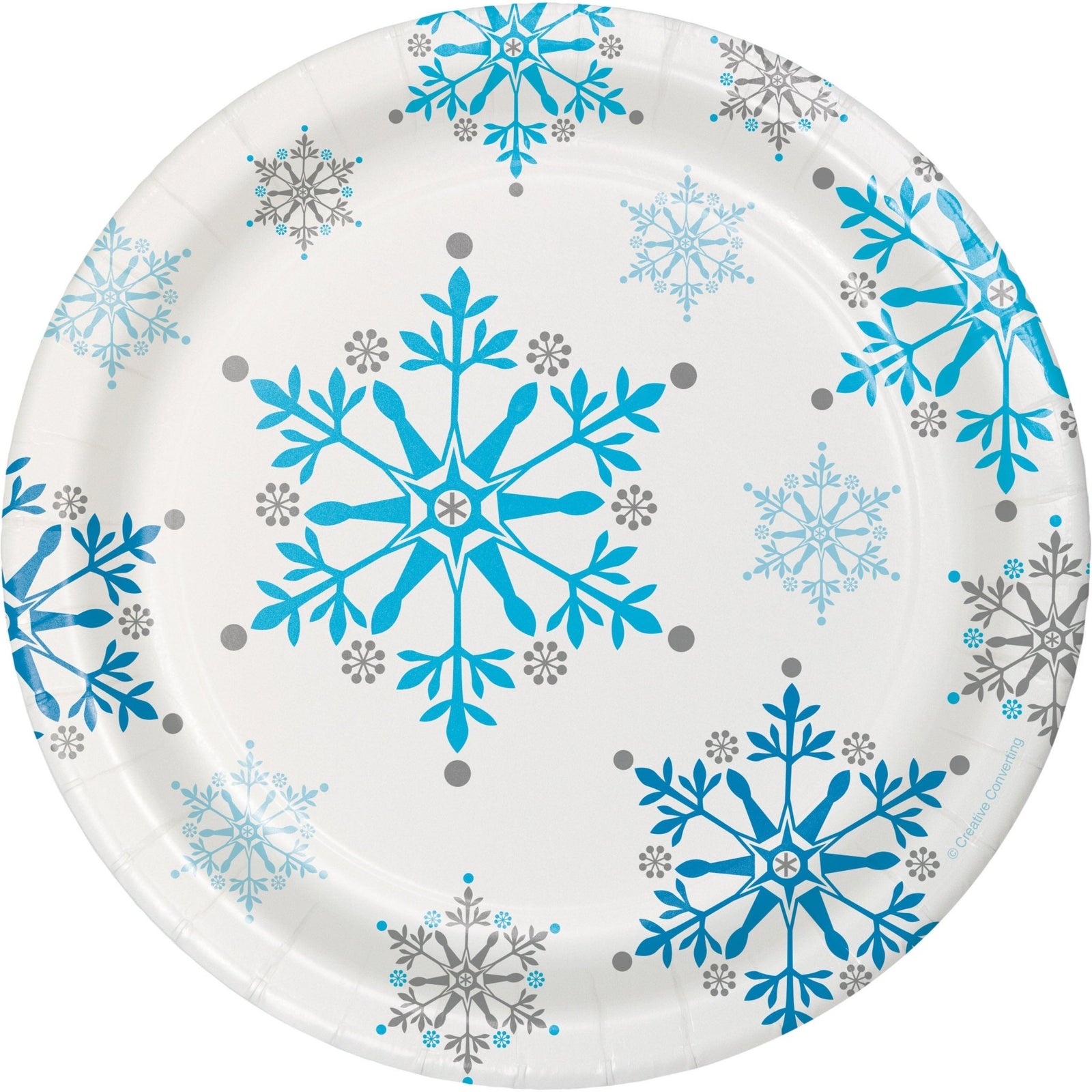 Snowflake Plates - Stesha Party