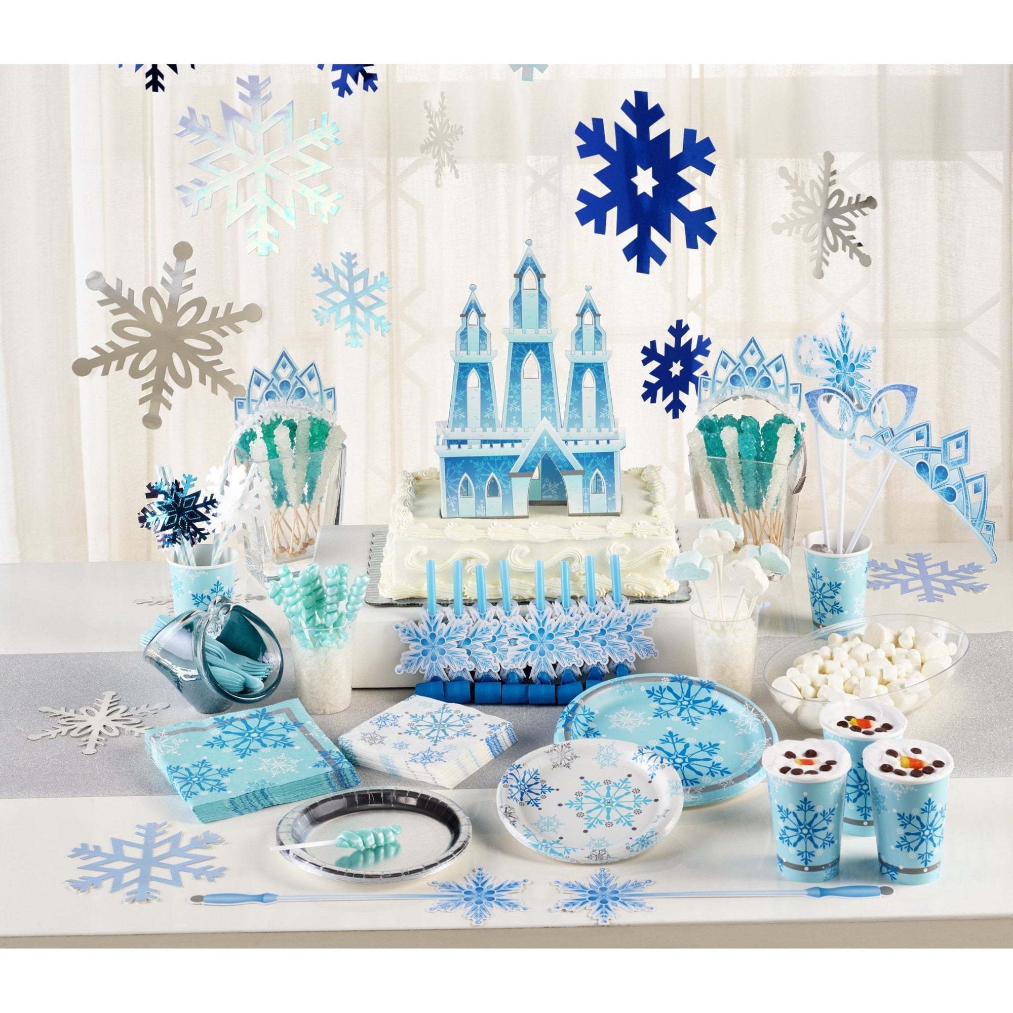 Snowflake Tablecloth - Stesha Party