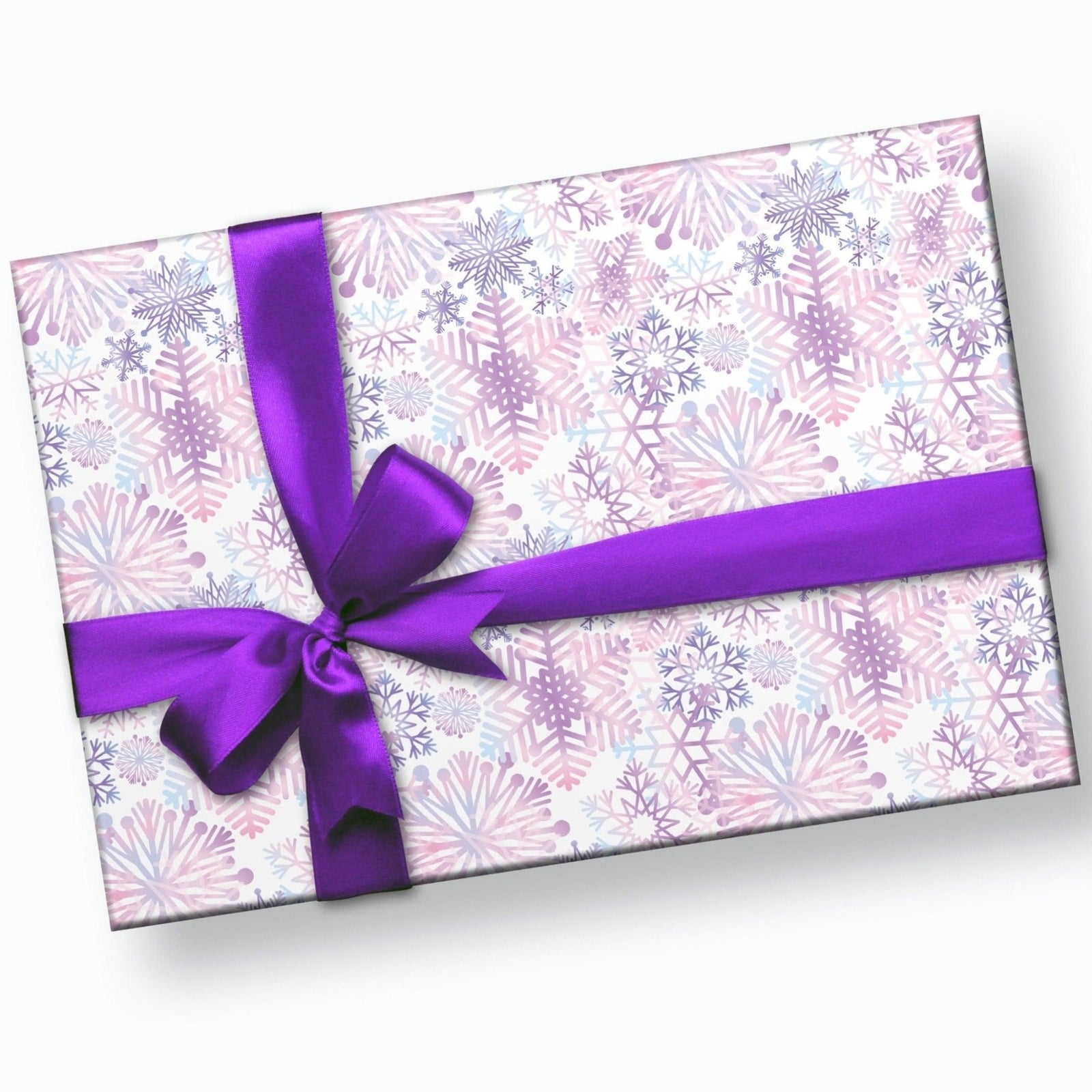 Snowflake Wrapping Paper - Stesha Party