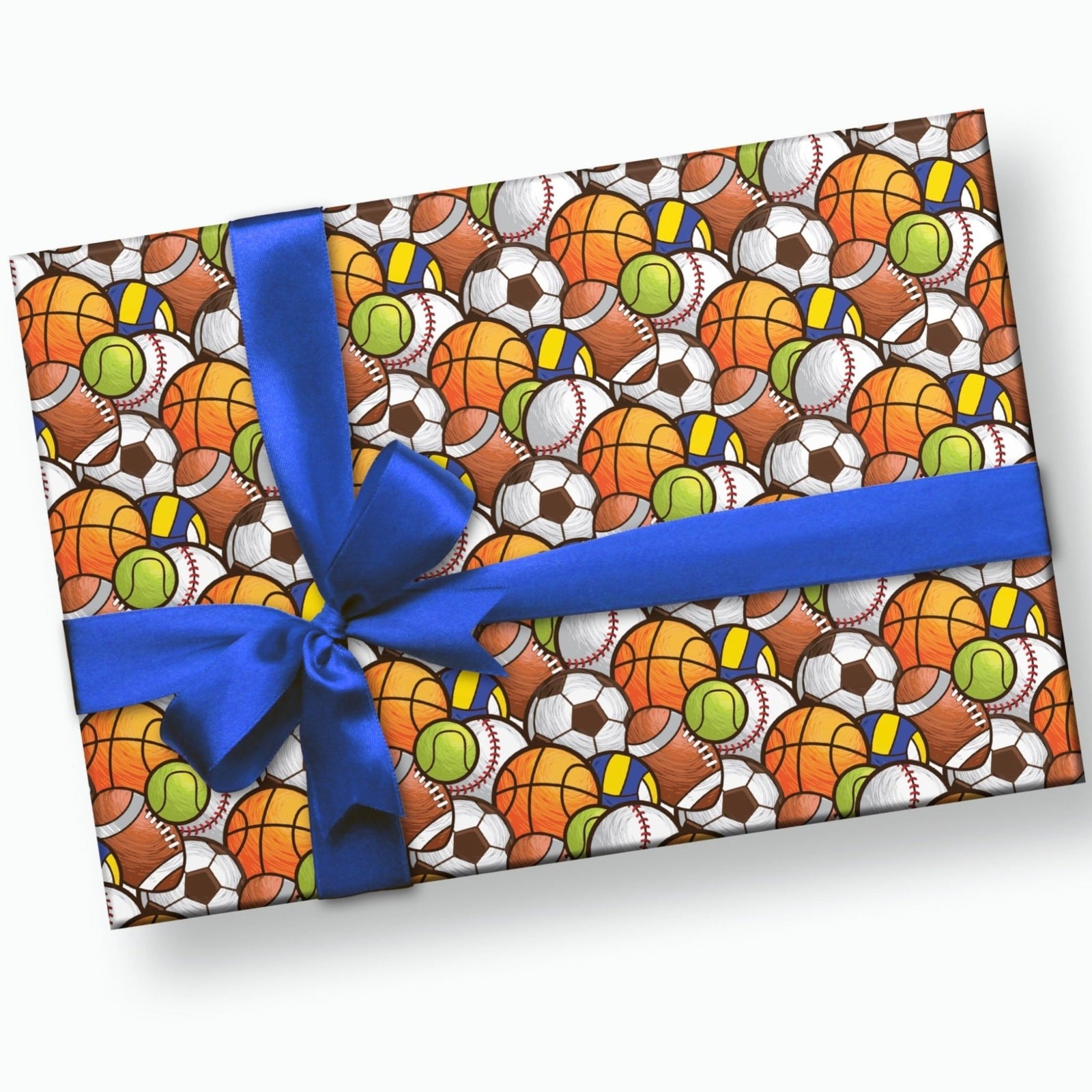 Sports Gift Wrap - Stesha Party