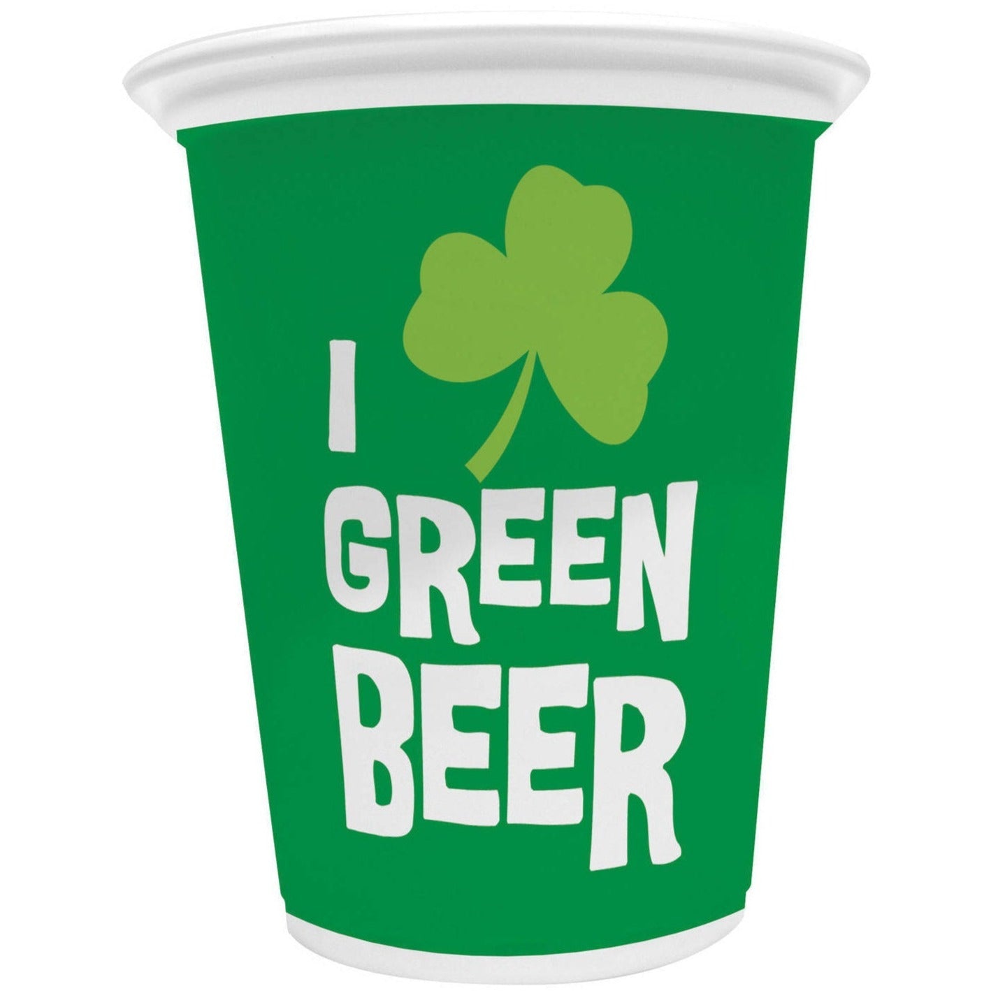 St Patrick's Day Party Cups - Stesha Party