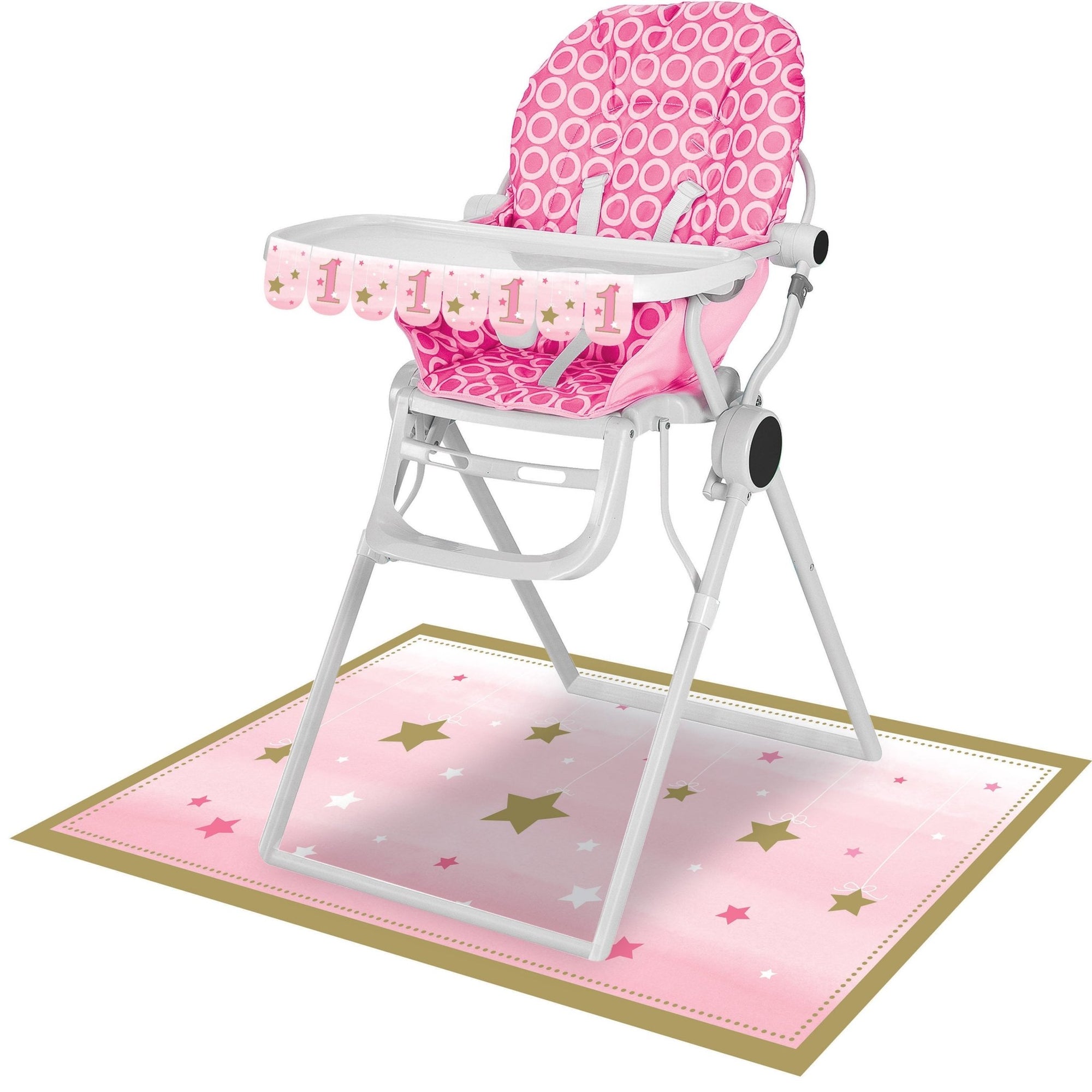 Star High Chair Decor Set - Stesha Party