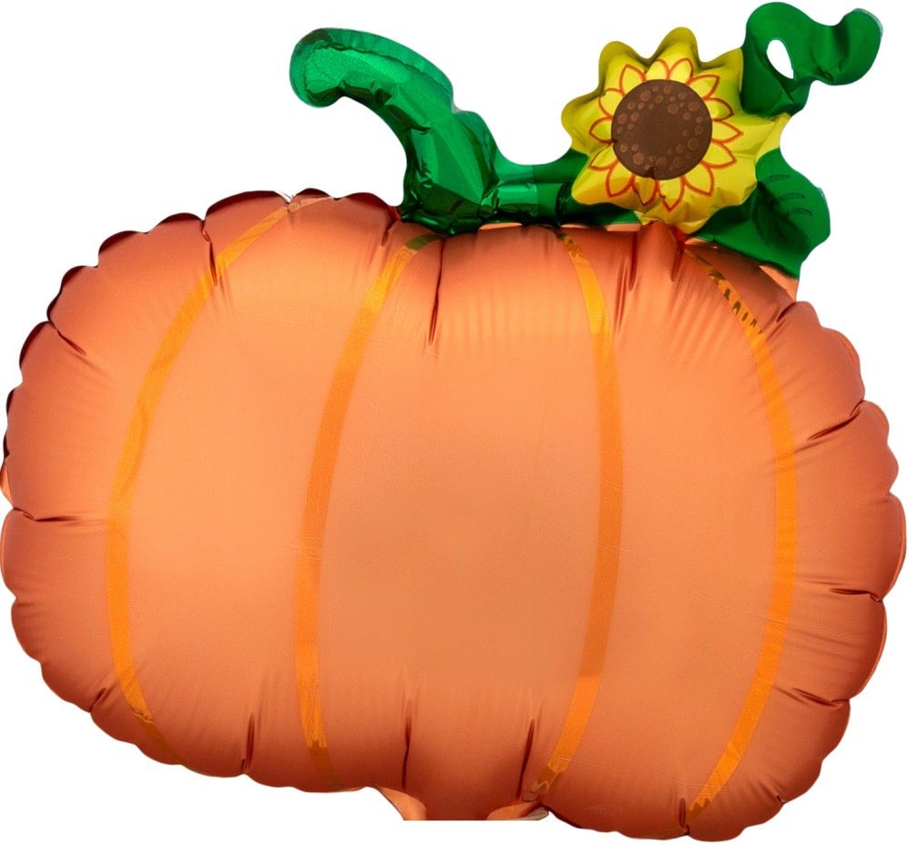 Sunflower Pumpkin Party Balloon - Stesha Party