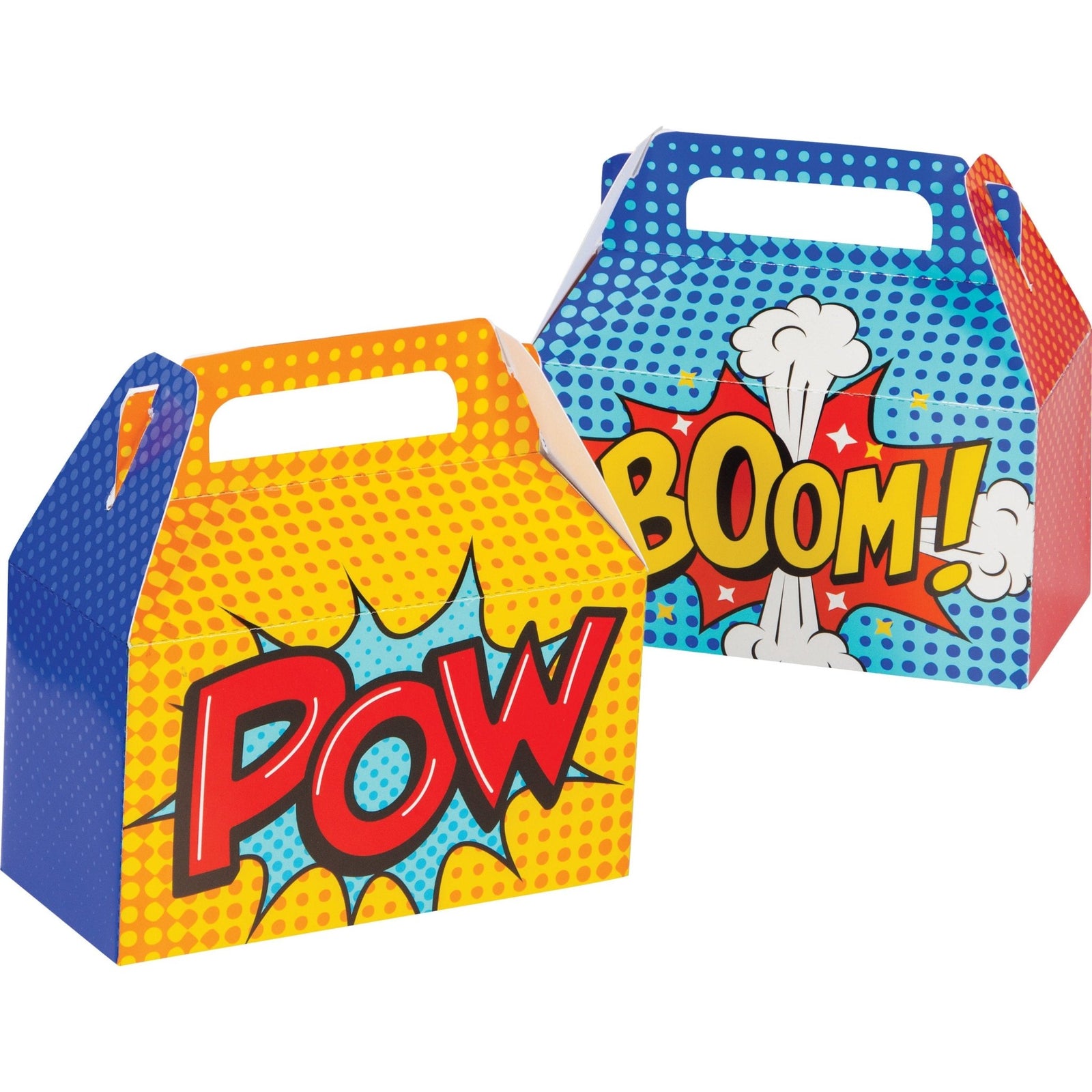 Superhero Favor Boxes - Stesha Party