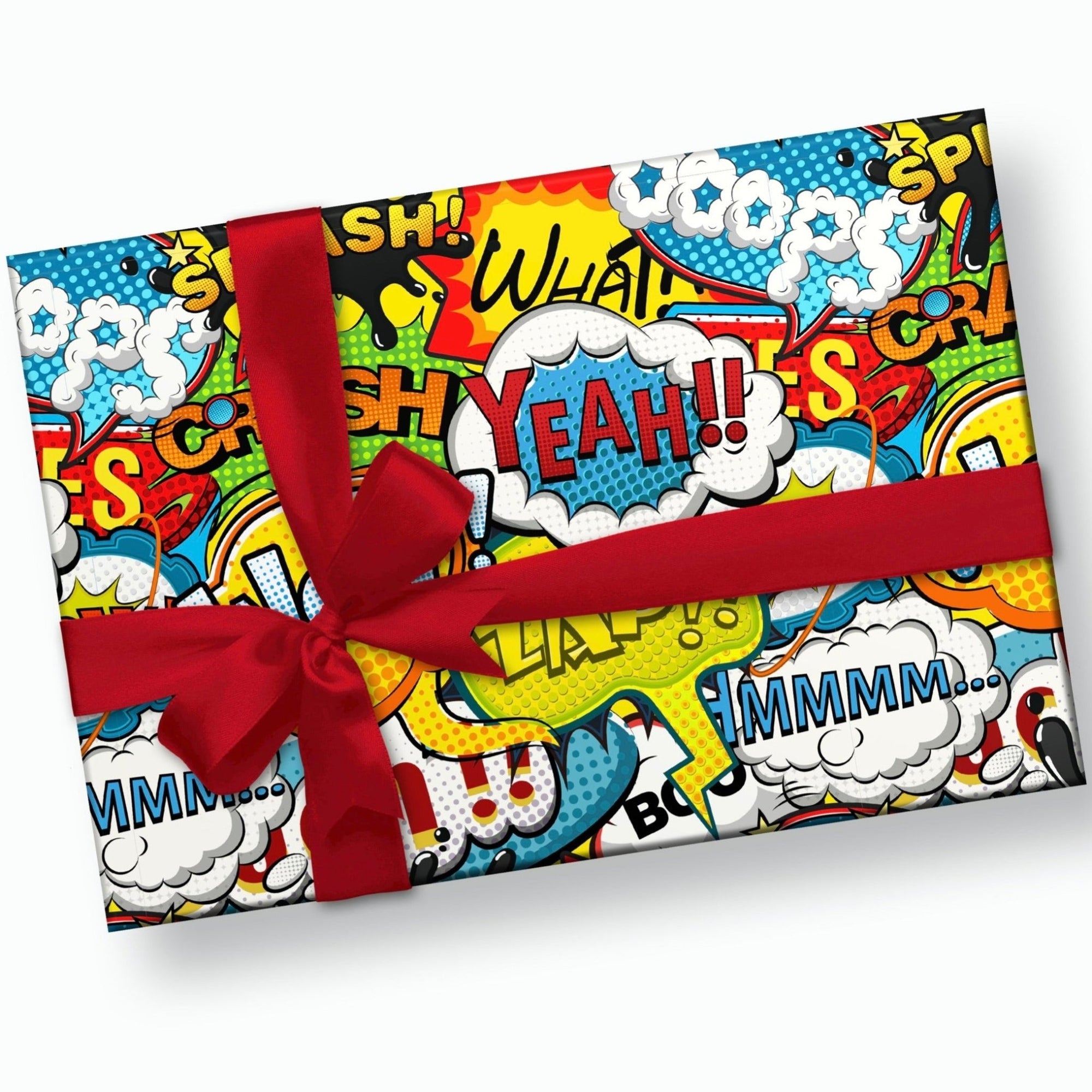 Superhero Gift Wrap - Stesha Party