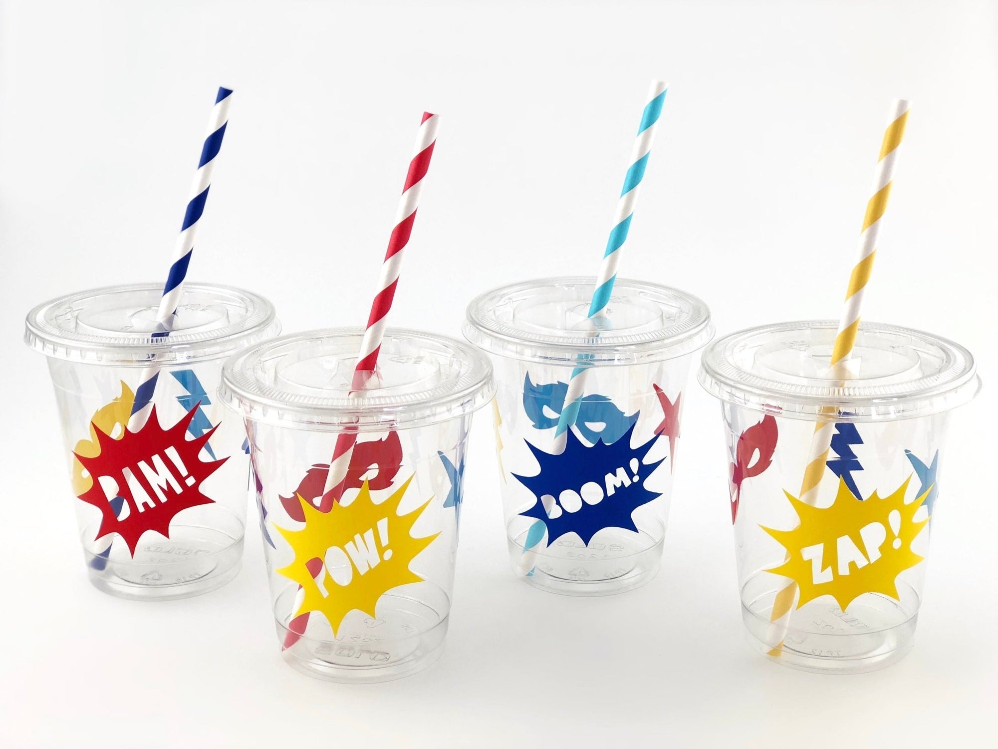 Superhero Party Cups - Stesha Party