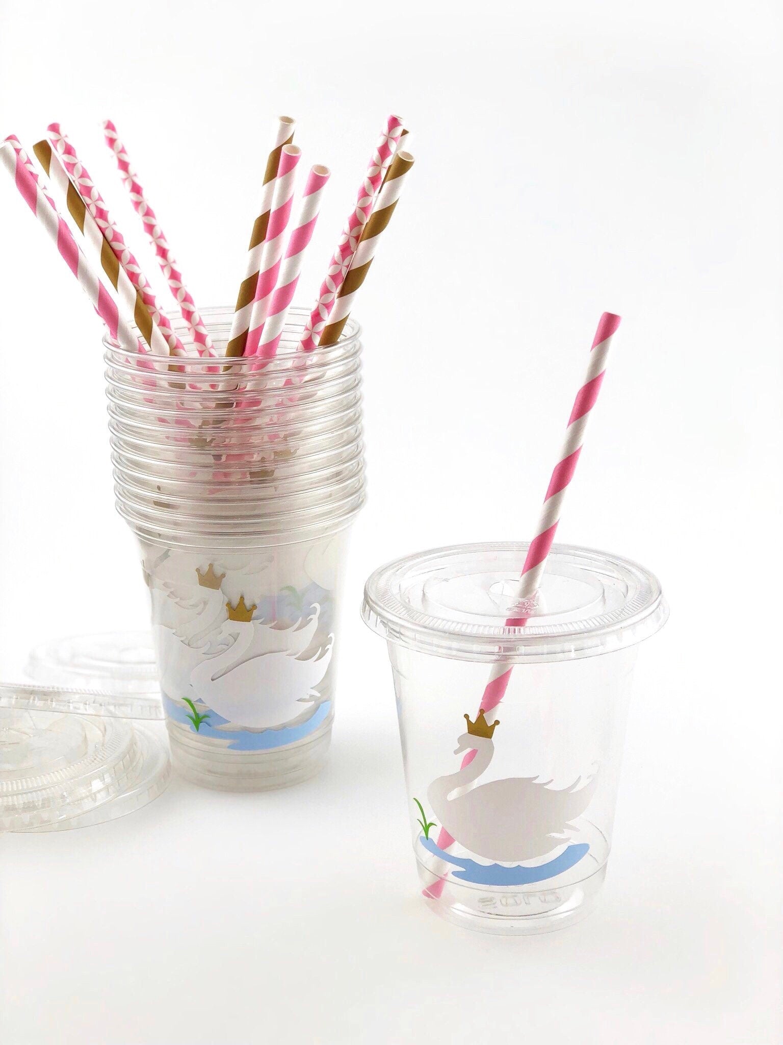 Swan Party Cups - Stesha Party