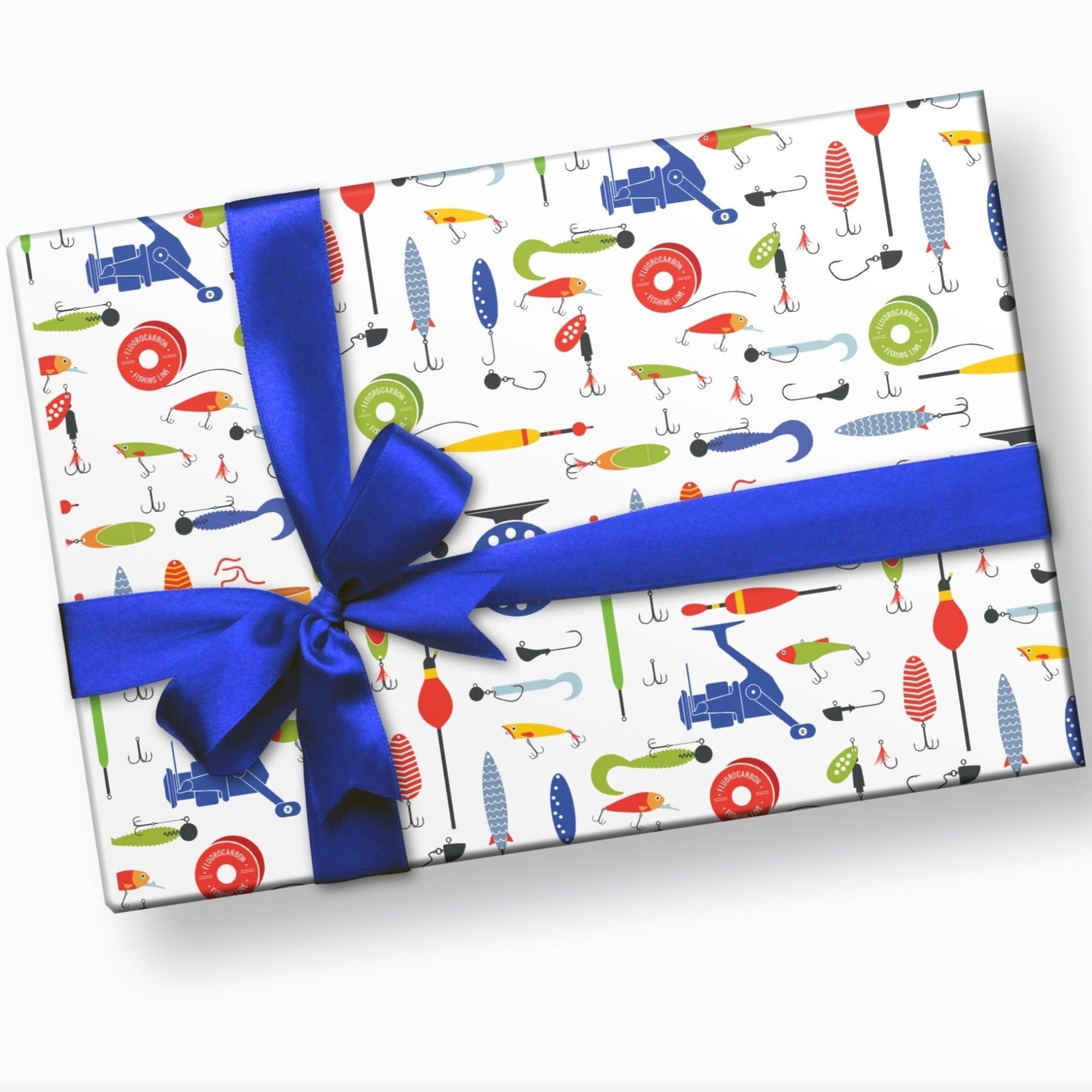 Tackle Fishing Wrapping Paper - Stesha Party