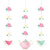 Tea Party Hanging Decorations - Stesha Party