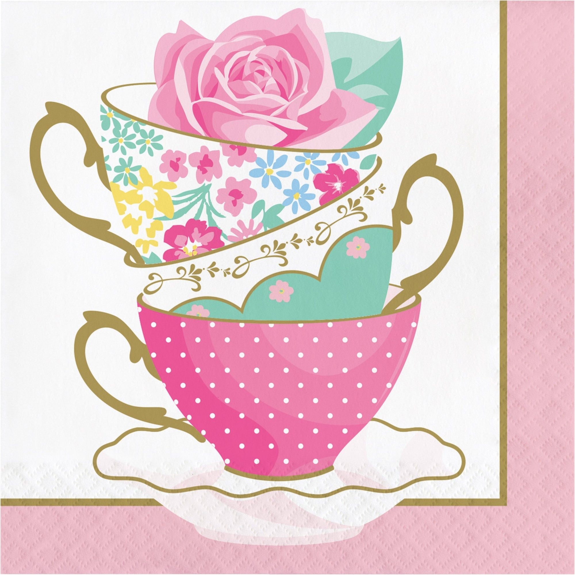 Tea Party Napkins - Stesha Party