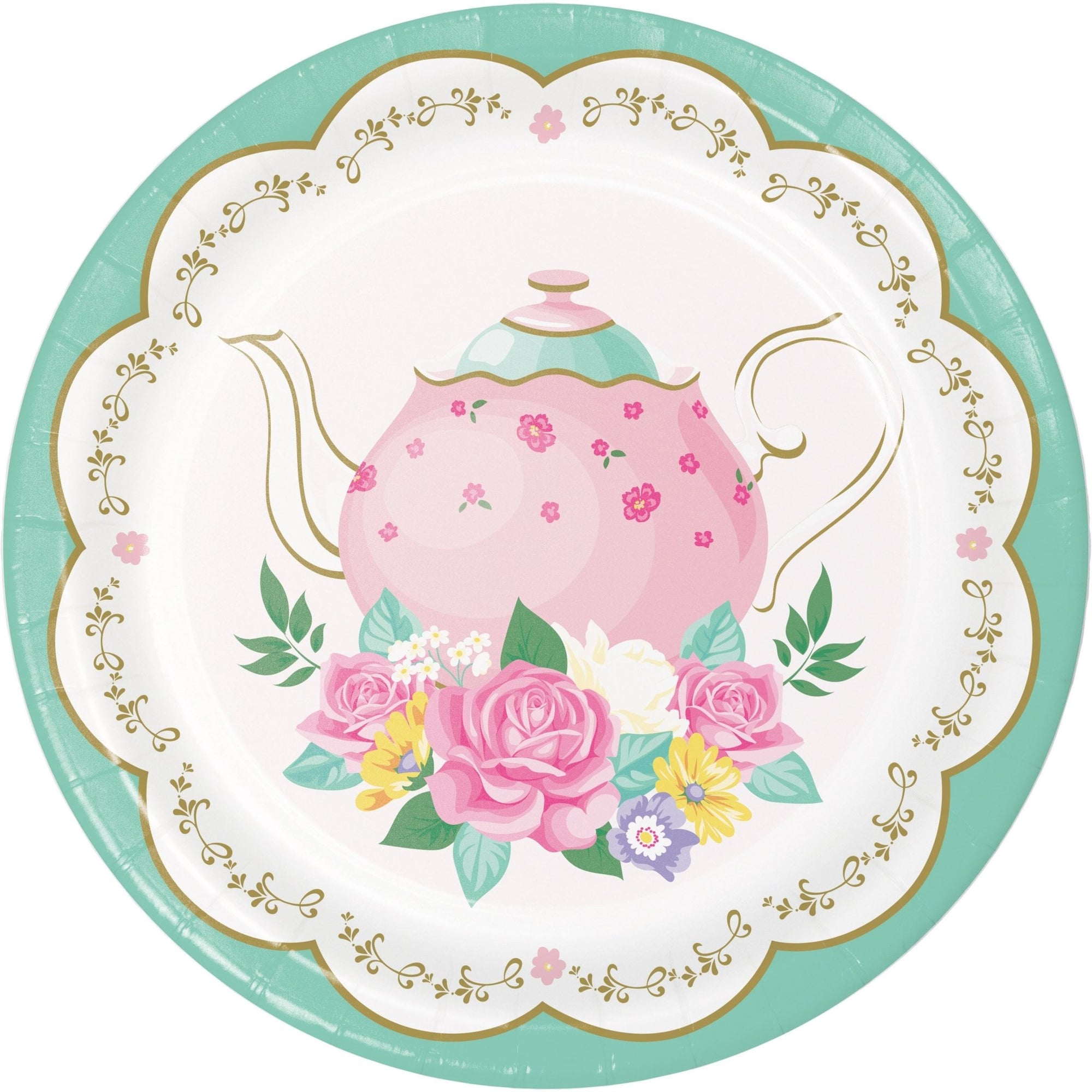 Tea Party Plates - Stesha Party