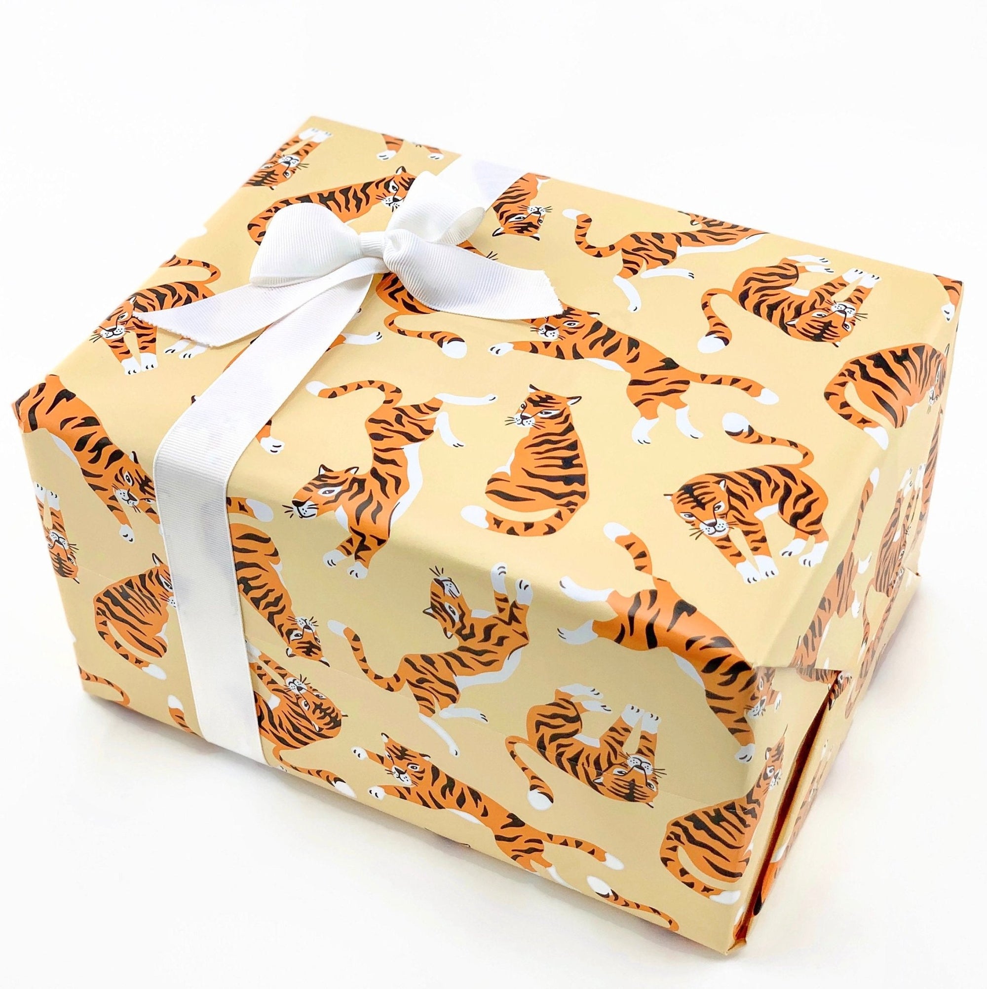 Tiger Wrapping Paper - Stesha Party