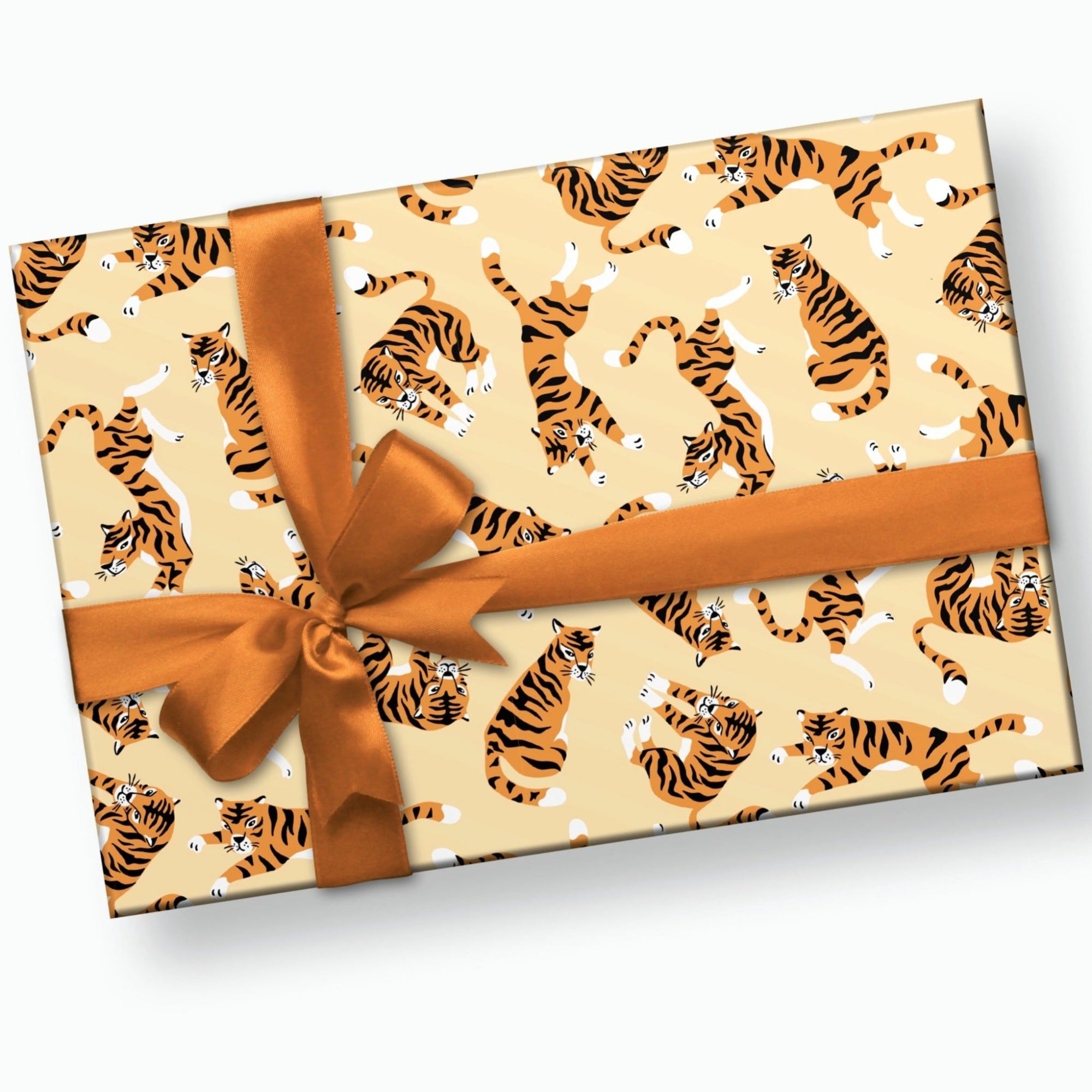 Tiger Wrapping Paper - Stesha Party