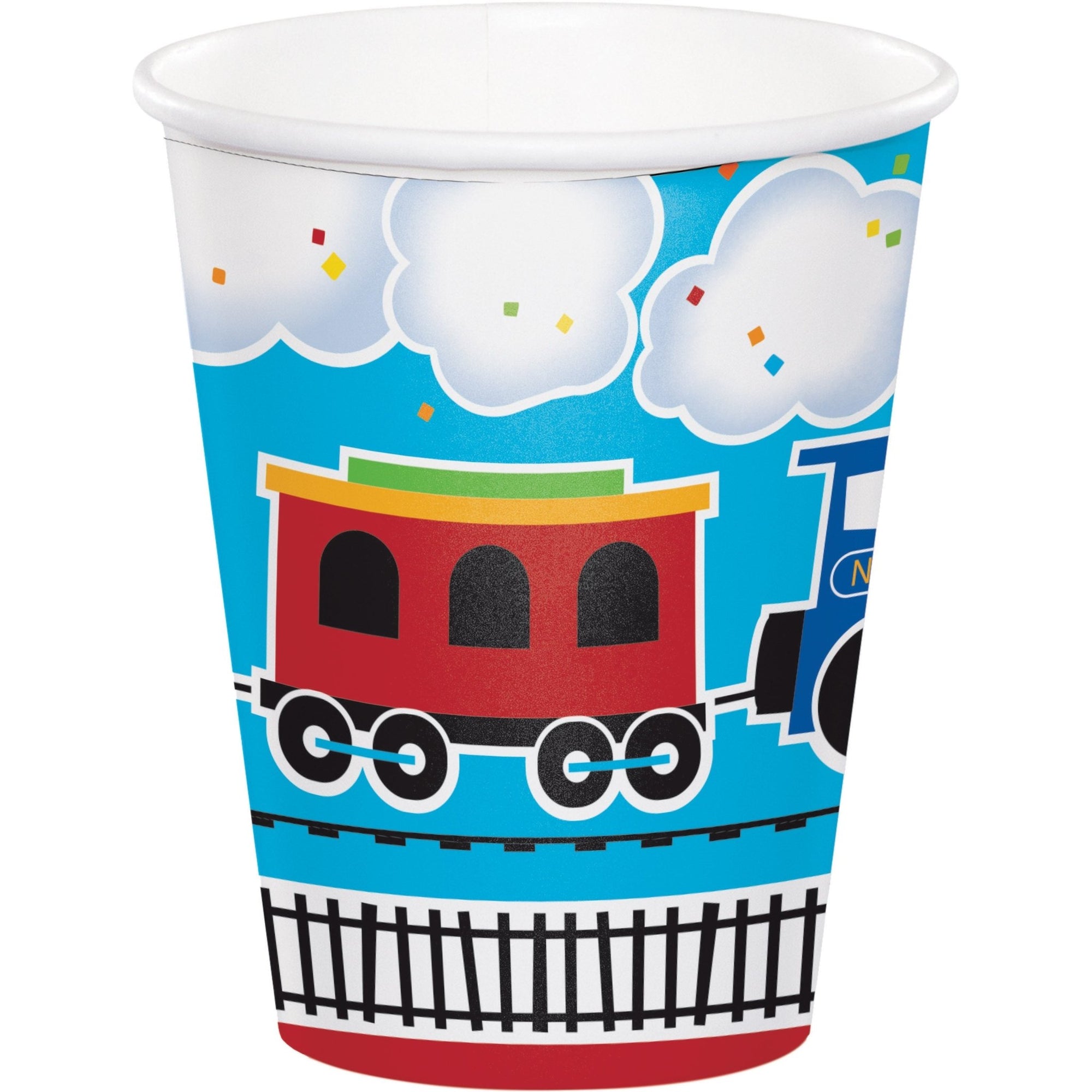 Train Party Cups - Stesha Party