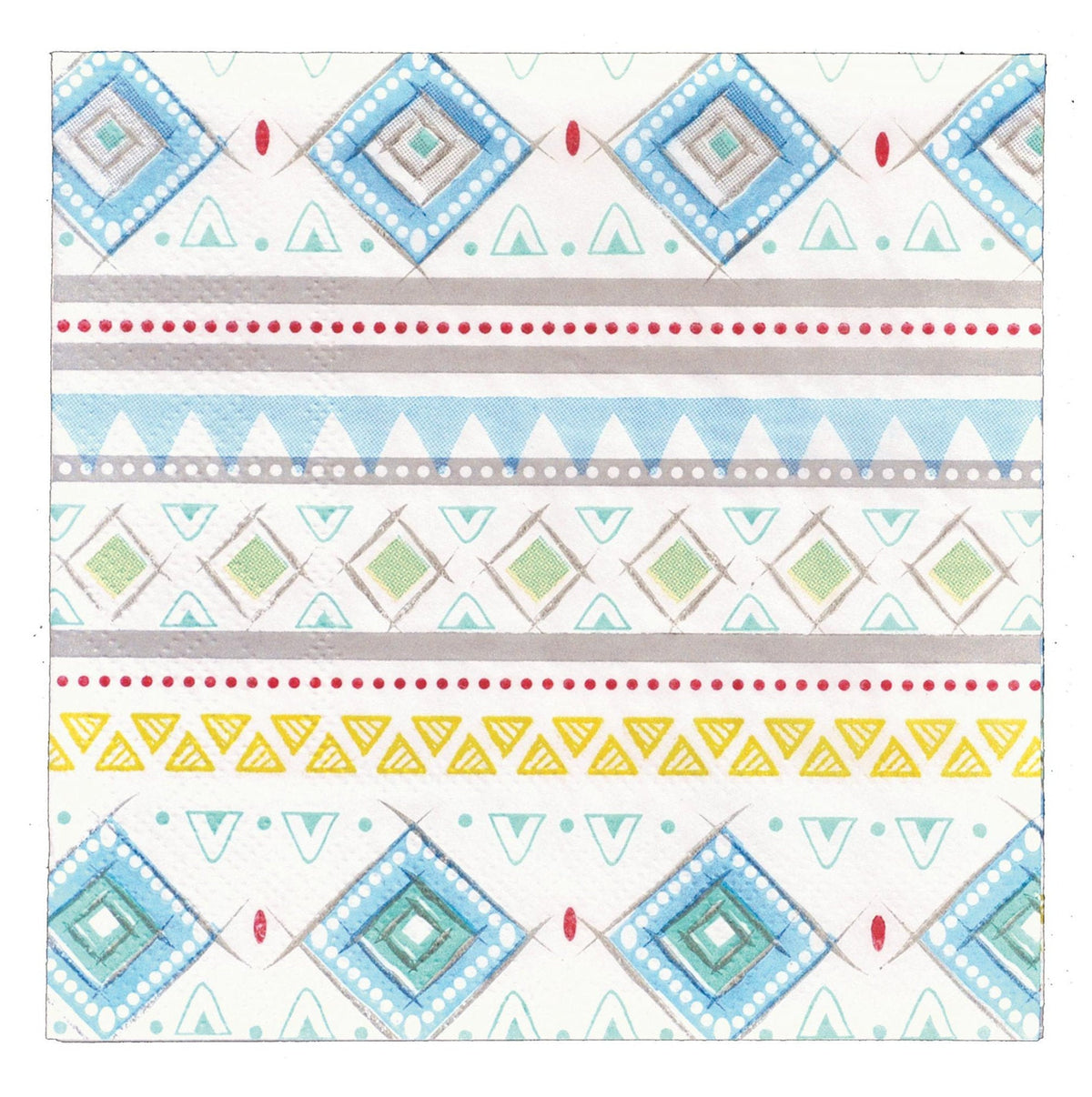 Tribal Party Beverage Napkins - Stesha Party